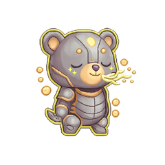 a lightning bear companion